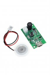 Micro Usb Ultrasonik Nem Üretici Devre Seramik Disk Transducer 5V 2W Soğuk Buhar Sis Duman Atomizer - 4