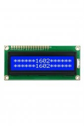 1602A 2x16 Mavi Karakter LCD Modül   Display Ekran 5V Beyaz Arka ışık 16X2 16 X 2 Standart Sol Üst Lcd Gösterge - 6