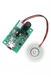 Micro Usb Ultrasonik Nem Üretici Devre Seramik Disk Transducer 5V 2W Soğuk Buhar Sis Duman Atomizer - 6