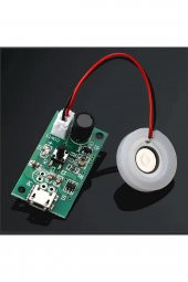 Micro Usb Ultrasonik Nem Üretici Devre Seramik Disk Transducer 5V 2W Soğuk Buhar Sis Duman Atomizer - 7