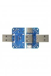 USB Soket Çevirici Kart Usb Type C Micro Usb Erkek Dişi USB Cep Telefonu Elektronik Cihaz Usb Port - 2