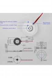 Micro Usb Ultrasonik Nem Üretici Devre Seramik Disk Transducer 5V 2W Soğuk Buhar Sis Duman Atomizer - 8