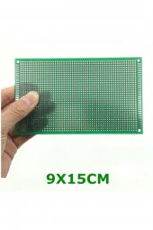 9x15cm Proto Pcb Pertenaks Prototip Deney Kartı Delikli Plaket - 7