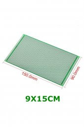 9x15cm Proto Pcb Pertenaks Prototip Deney Kartı Delikli Plaket - 8