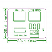 IRF520 MOSFET Sürücü Kartı - 7