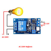 Xh-m131 Ldr Işık Kontrollü Röle Modül DC 12V Gece Gündüz Algılayıcı Fotosel 220V Otomatik Açma Kapama - 2
