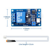 Xh-m131 Ldr Işık Kontrollü Röle Modül DC 12V Gece Gündüz Algılayıcı Fotosel 220V Otomatik Açma Kapama - 8