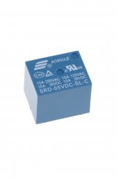 Songle 250V 10A SRD-05VDC-SL-C 5V DC Röle  5 Pin Pcb Montaj Tip 220V NO NC Güç Rölesi SPDT Lamba Motor Vana - 3