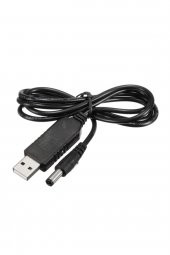 5V to 12V Kablolu Voltaj Yükseltici USB 700mA Adaptör Soket Modem - 4