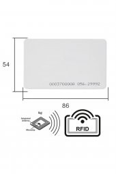 125 Khz Rfid Kart Manyetik Kapı Geçiş Personel Takip Göstergeç - 1