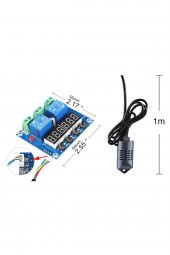 XH-M452 12V Sıcaklık Nem Kontrollü Dijital Termostat Kuluçka Pet - 8