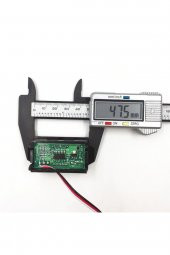 0.56 inch DC 0-30V Dijital Voltmetre Kırmızı  3 Telli 0.56  DC 0-30V Panel Tip Kırmızı Volt Besleme - 7