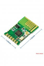 JDY-41  2.4GHz Kablosuz Rf Seri Alıcı Verici Transceiver Modül  TTL Uart Haberleşme IO Kontrol - 1