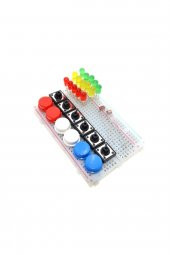 Elektronik Başlangıç Seti Arduino Starter Kit Breadboard Led - 7
