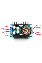 XL4016 Voltaj ve Akımı Ayarlanabilir Güç Kaynağı - Voltaj Düşürür - 1