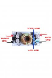 Voltaj Yükseltici 250W Boost 50V 8A Regülatör 250 Watt - 1