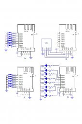 JDY-41  2.4GHz Kablosuz Rf Seri Alıcı Verici Transceiver Modül  TTL Uart Haberleşme IO Kontrol - 7