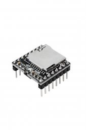 MP3-TF-16P Mini Mp3 Wav Wma Player Modülü Micro Sd 32G TF Kart Ses Müzik Çalma Kartı Uart Usb 24 Bit - 2
