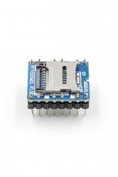 WTV020 Mini Mp3 Wav Player Modülü  Micro Sd 1G TF Kart Ses Müzik Çalma Kartı16 Bit PWM DAC 3W - 2