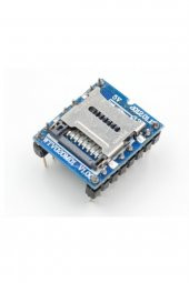 WTV020 Mini Mp3 Wav Player Modülü  Micro Sd 1G TF Kart Ses Müzik Çalma Kartı16 Bit PWM DAC 3W - 4