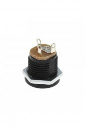 5.5x 2.1mm Plastik DC Güç Soketi Panel Montaj Power Jack Adaptör - 2
