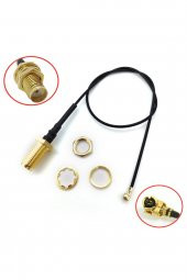 20CM Sma Ipex Female RF Kablo Jack UFL U.FL IPX  Coaxial Cable thumbnail 1