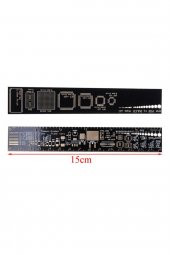 15cm Pcb Cetvel Referans Cetveli Ruler Smd Komponent Elektronik - 1