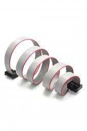 70cm 10 Pin IDC Flat Kablo Ribbon ISP AVR ARM SWD JTAG Programlam - 3