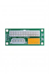 24 Pin to 4 Pin 2 ATX Güç Kaynağı Birleştirici  2 Power Supply ( Psu ) Güç Kaynağı Birleştirici - 1