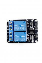 2 Kanal 12V Röle Modül  AC 250V 10A  Optokuplör İzolasyon - 2