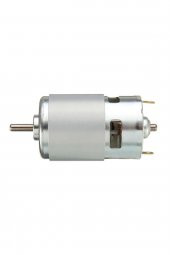 RS775 DC Motor 24V 15000Rpm  Yüksek Hız Tork Çift Bilyalı Rulman Matkap Torna CNC Router Motor - 2