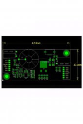 LCD Backlight Boost Modül 12V-24V to 75V Voltaj Yükseltici - 7