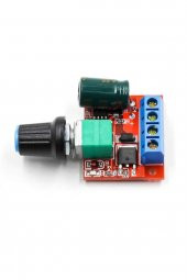 5V / 35V 5A Mini DC Motor Sürücü Hız Kontrol Devresi  0-100 Pot Kontrollü Pwm DC Led Dimmer - 5