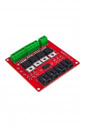 4 Kanal Mosfet Sürücü Modül Pwm Hız Kontrol Motor Selenoid Valf Anahtar Led Lamba Dimmer - 4