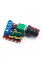 5V / 35V 5A Mini DC Motor Sürücü Hız Kontrol Devresi  0-100 Pot Kontrollü Pwm DC Led Dimmer - 7