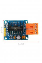 LMD18200 Motor Sürücü Modül  55V 3/6A 75W H-Bridge Pwm DC Motor Sürücü Araba Robot - 8