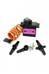 5V MG90S Metal Dişli Servo Motor 180 Derece Dişli Kol Seti 2kg/cm - 2