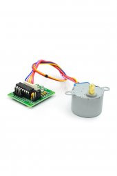 5V Step Motor 28BYJ-48 ve ULN2003A Sürücü Kartı thumbnail 6