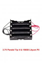 18650 Pil Yuvası 4lü Paralel - 1