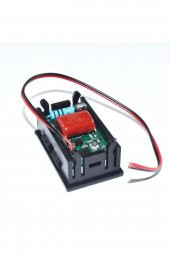 0.56 AC 70-500V Dijital Kırmızı Voltmetre İki Telli Panel Tip - 7