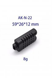 AK-N-22 Mini Plastik Sensör Kutusu  Elektronik Devre Kutusu Siyah - 8