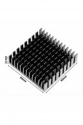 Aluminyum Soğutucu 4x4cm   40x40mm 143 Kanat Pasif Radyatör Peltier Led Elektronik Devre Entegre Vga Ram Memory - 1