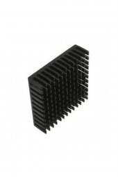 Aluminyum Soğutucu 4x4cm   40x40mm 143 Kanat Pasif Radyatör Peltier Led Elektronik Devre Entegre Vga Ram Memory - 3