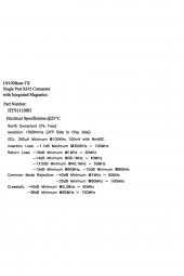 Trafolu RJ45 Ethernet Soketi HY911108H - 6