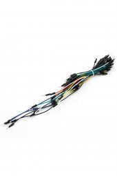 65li Erkek-Erkek Breadboard Jumper Kablo Seti Esnek 65 Adet thumbnail 2