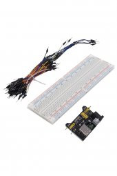 Breadboard Seti - MB-102 + 65 Parça Kablo Seti + Bb. Güç Kaynağı - 7