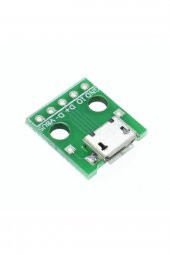 Micro Usb To Dip Çevirici Pcb 5V Usb Haberleşme Deney Prototip - 2