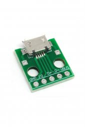 Micro Usb To Dip Çevirici Pcb 5V Usb Haberleşme Deney Prototip - 3