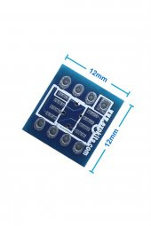 SOIC8 to DIP8 Smd Çevirici Pcb  SOP8 Elektronik Devre Kartı Prototip Deney Kartı Proto Pertenaks - 1
