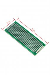 3cm x 7cm 10X24 Proto Pcb Pertinaks Elektronik Devre Prototip Deney Kartı FR4 Delikli Plaket Kaliteli Pcb thumbnail 8